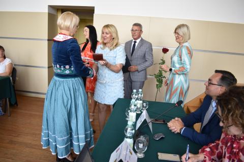 Wręczenie odznaczeń „Zasłużony dla Gminy Podegrodzie”