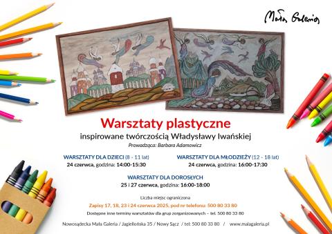 Warsztaty inspirowane twórczością Władysławy Iwańskiej