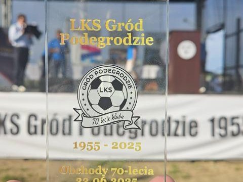 Uroczyste obchody 70-lecia Klubu LKS Gród Podegrodzie