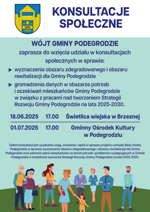Przypomnienie o konsultacjach społecznych. Weź udział i podziel się swoją opinią!