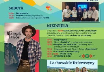Lachowskie Lato 2025 – Święto Gminy Podegrodzie już 12–13 lipca!