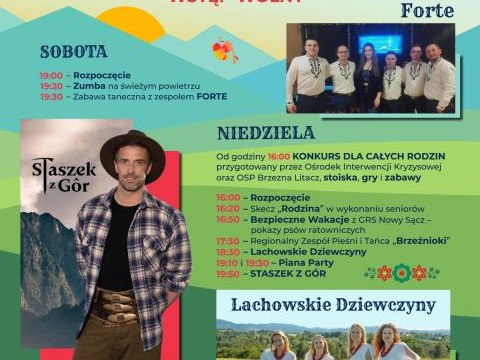 Lachowskie Lato 2025 – Święto Gminy Podegrodzie już 12–13 lipca!