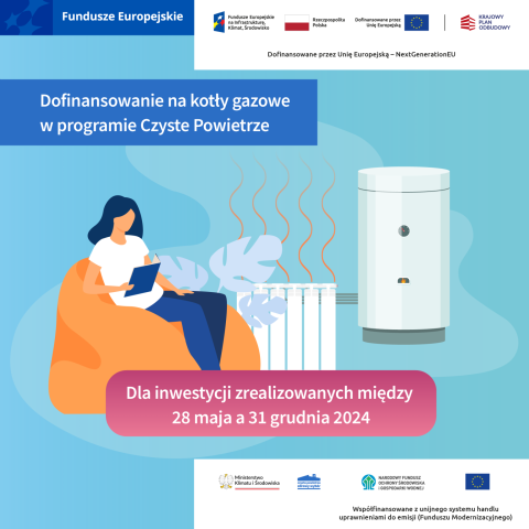 Ważna data wpływu. Ruszył nabór na dotacje do kotłów gazowych w programie Czyste Powietrze