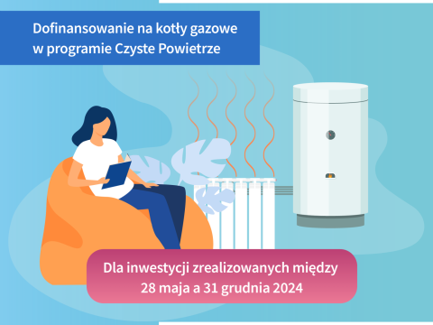 Ważna data wpływu. Ruszył nabór na dotacje do kotłów gazowych w programie Czyste Powietrze