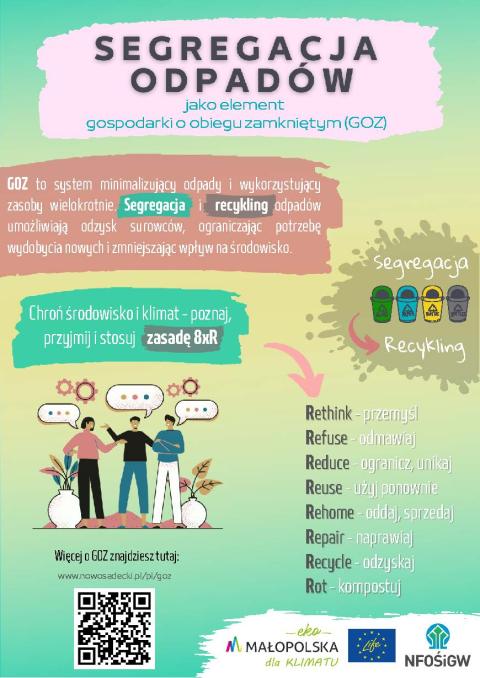 Segregacja odpadów – ulotka informacyjna