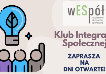 Dni otwarte Klubu Integracji Społecznej
