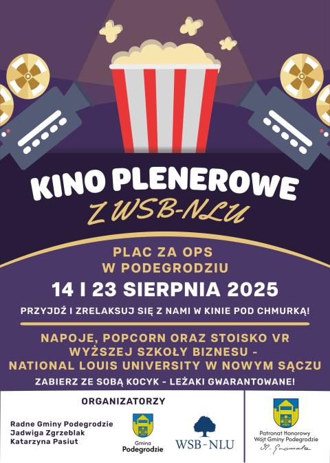 Już dzisiaj - Kino plenerowe z WSB-NLU!