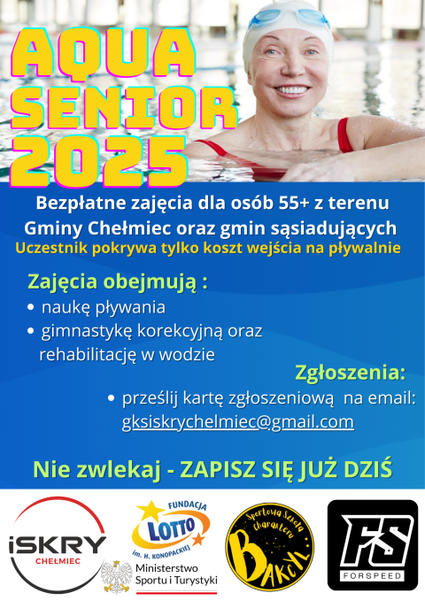 AQUA SENIOR 2025 – ruszają zapisy