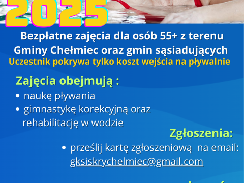 AQUA SENIOR 2025 – ruszają zapisy
