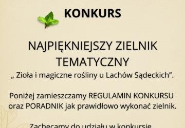 Konkurs na najpiękniejszy zielnik tematyczny