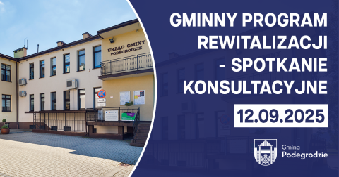 Gminny Program Rewitalizacji - spotkanie konsultacyjne