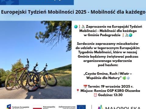 Europejski Tydzień Mobilności w Gminie Podegrodzie