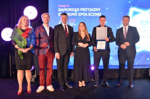 Gmina Podegrodzie laureatem prestiżowej nagrody „Małopolski Lider Ekonomii Społecznej”