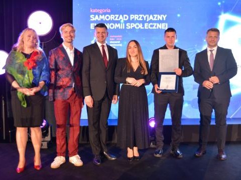 Gmina Podegrodzie laureatem prestiżowej nagrody „Małopolski Lider Ekonomii Społecznej”