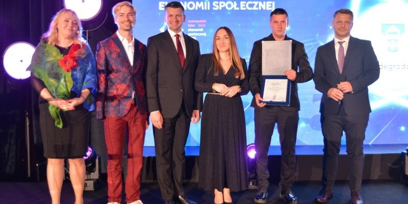Gmina Podegrodzie laureatem prestiżowej nagrody „Małopolski Lider Ekonomii Społecznej”