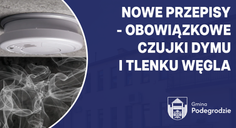 Nowe przepisy – obowiązkowe czujki dymu i tlenku węgla