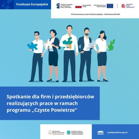 Spotkanie z wykonawcami prac w programie „Czyste Powietrze”