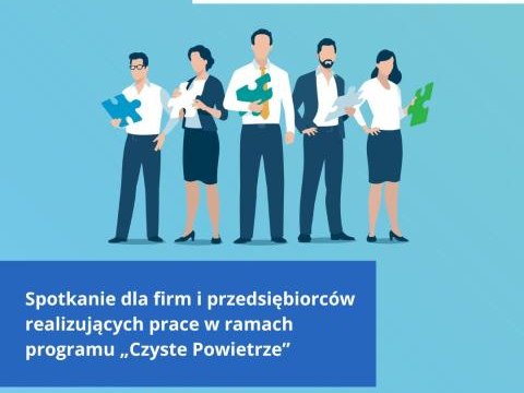 Spotkanie z wykonawcami prac w programie „Czyste Powietrze”