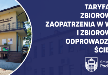 Taryfa dla zbiorowego zaopatrzenia w wodę i zbiorowego odprowadzania ścieków