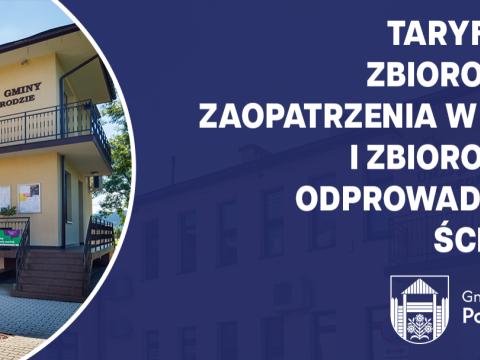 Taryfa dla zbiorowego zaopatrzenia w wodę i zbiorowego odprowadzania ścieków