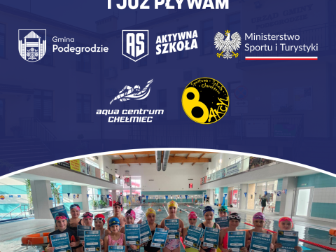 Zrealizowaliśmy projekt UMIEM PŁYWAĆ – edycja 2025 i JUŻ PŁYWAM