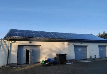 Instalacja fotowoltaiczna na oczyszczalni ścieków w Podrzeczu