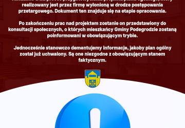Komunikat dotyczący planu ogólnego