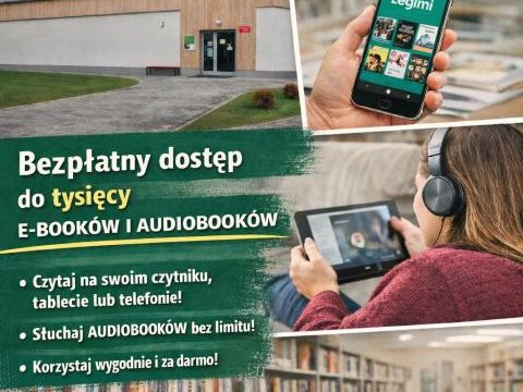 Kody do Legimi już dostępne w Bibliotece Gminnej w Podegrodziu