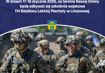 Szkolenia wojskowe na terenie Gminy Podegrodzie