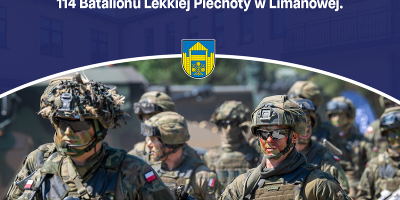 Szkolenia wojskowe na terenie Gminy Podegrodzie