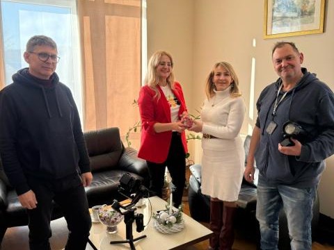 „Gmina Malinami Płynąca” - nagrywki do krótkiego reportażu