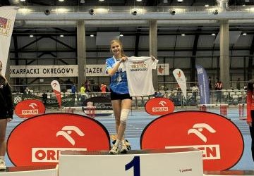 Sukces Joanny Majerskiej na Halowych Mistrzostwach Małopolski