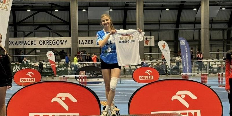 Sukces Joanny Majerskiej na Halowych Mistrzostwach Małopolski