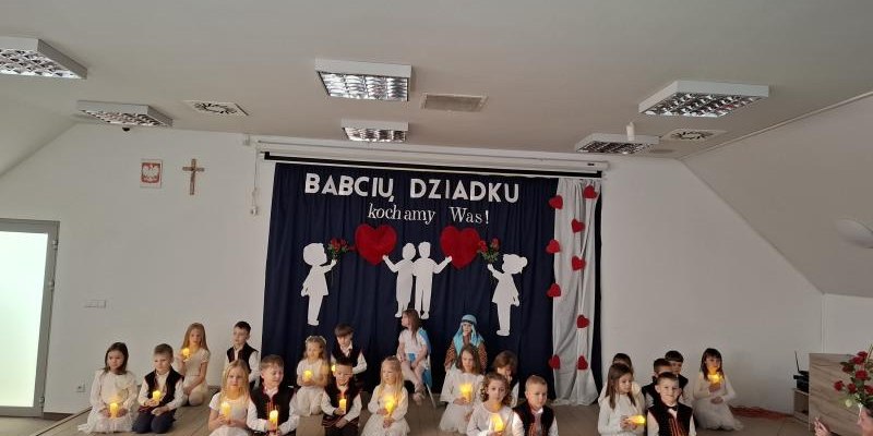 Dzień Babci i Dziadka w Gminnym Przedszkolu w Podegrodziu