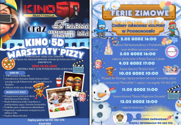 Ferie zimowe z GOK Podegrodzie