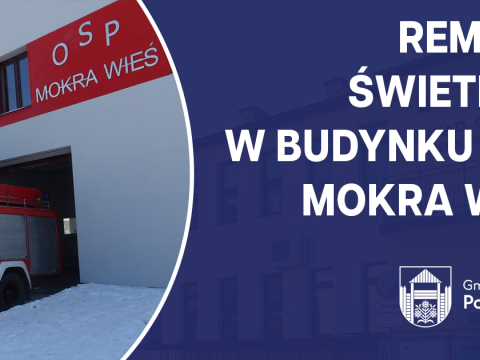 Remont świetlicy w budynku OSP Mokra Wieś