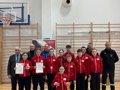 Sukces na XII Powiatowych Halowych Zawodach Sportowo-Pożarniczych