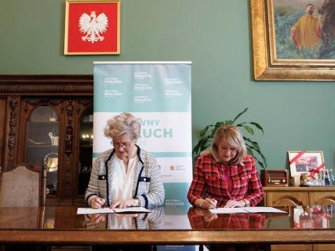 Podpisanie umowy na realizcję zadania pn.„Utworzenie 46 nowych miejsc opieki nad dziećmi do lat 3