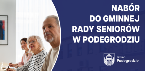 Nabór do Gminnej Rady Seniorów w Podegrodziu