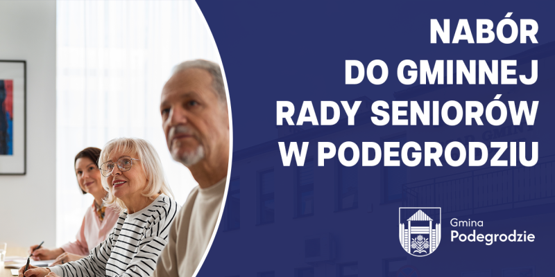 Nabór do Gminnej Rady Seniorów w Podegrodziu