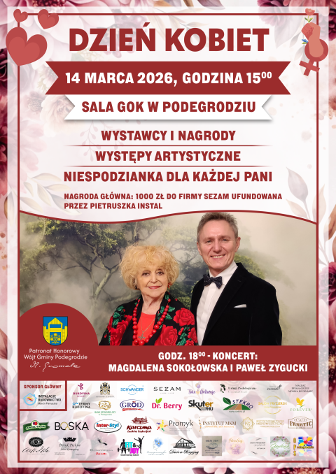 Dzień Kobiet w Gminie Podegrodzie