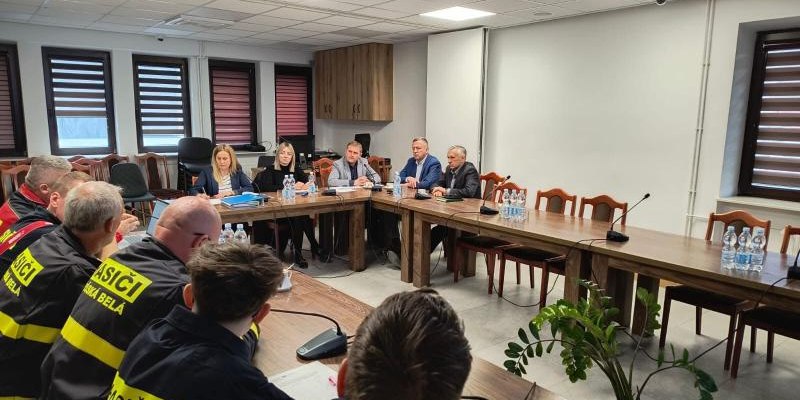 Spotkanie dotyczące zwiększenia bezpieczeństwa oraz ograniczania skutków zmian klimatu na pograniczu polsko-słowackim