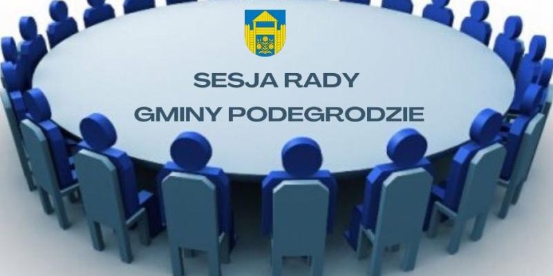 Zaproszenie do wzięcia udziału w XXV sesji Rady Gminy Podegrodzie
