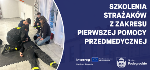 Szkolenia strażaków Ochotniczych Straży Pożarnych z zakresu pierwszej pomocy przedmedycznej