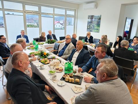 Spotkanie wielkanocne z radnymi i sołtysami