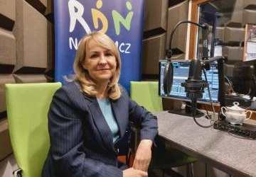 Małgorzata Gromala, Wójt Gminy Podegrodzie, gościem programu „Słowo za słowo” w RDN Nowy Sącz