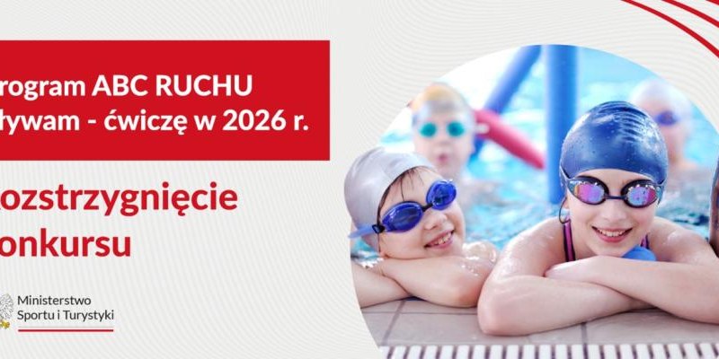 Gmina Podegrodzie otrzymała dofinansowanie z Ministerstwa Sportu i Turystyki w ramach Programu ABC Ruchu