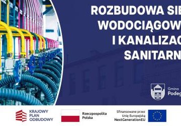Rozbudowa sieci wodociągowej i kanalizacji sanitarnej – Podegrodzie, Przysiółek Barczynka (Etap II)