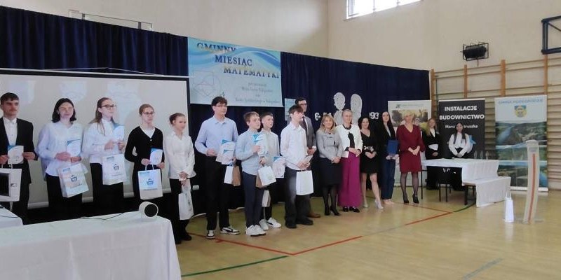 Gminny Miesiąc Matematyki w Podegrodziu