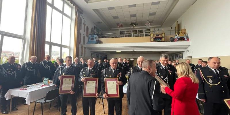 Zjazd Oddziału Gminnego ZOSP RP w Podegrodziu